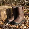 Pack bottes sécurité Alask S3 marron acier cuir antistatique