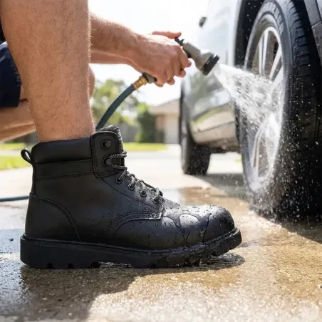 Chaussures de sécurité homme X1100N - Mi-haute noir SAFETY JOGGER