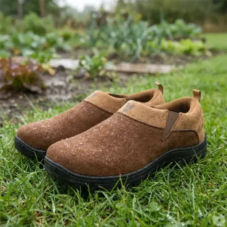 Sabots Confort microfibre mesh poly marron beige 39/40 à 45/46