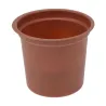 Lot de 10 pots de semis en polystyrène - 28,5x11,8xØ5cm