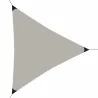 Voile d'ombrage triangulaire taupe 360x360x360 cm - Protection UPF 50+