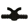 Lot de 2 vannes papillon 16 mm pour irrigation