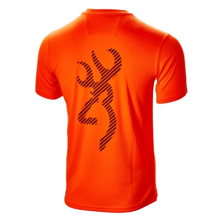 T-Shirt Browning Teamspirit Orange Blaze Respirant