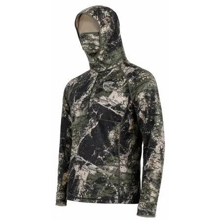 Gilet Rover polyester ultra léger respirant capuche masque facial