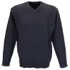 Pull col V Vernon Havane 63% acrylique 27% laine 10% nylon