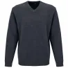 Pull col V Vernon Havane 63% acrylique 27% laine 10% nylon