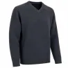 Pull col V Vernon Havane 63% acrylique 27% laine 10% nylon