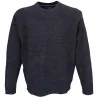 Pull col rond Round Havane 63% acrylique 27% laine 10% nylon