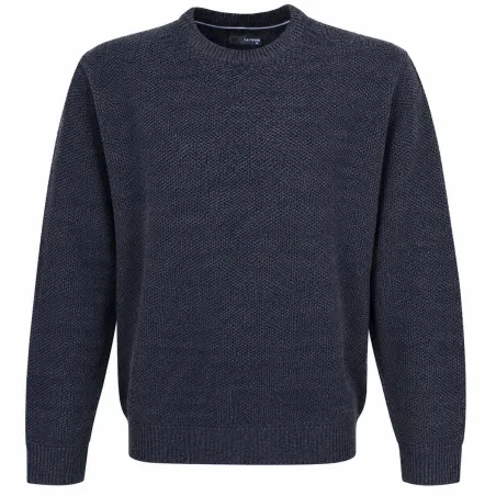 Pull col rond Round Havane 63% acrylique 27% laine 10% nylon
