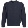 Pull col rond Round Havane 63% acrylique 27% laine 10% nylon