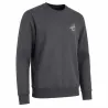 Sweat brodé sanglier vert