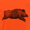 T-Shirt sanglier orange