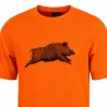 T-Shirt sanglier orange