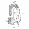 Sac à dos Alpha 5 kaki capacité 5L 39 x 21 cm