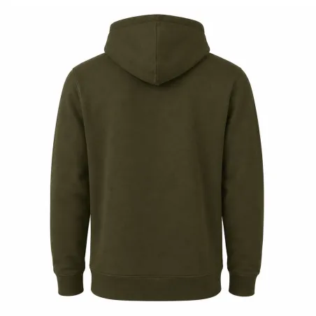 Sweat à capuche kaki épagneul Bartavel®
