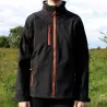 Veste softshell femme Alba 4 poches polyester noir XXS à 2XL
