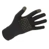 Gants étanches anti transpiration nylon fibres bambou noir 7 à 9