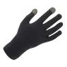 Gants étanches anti transpiration nylon fibres bambou noir 7 à 9