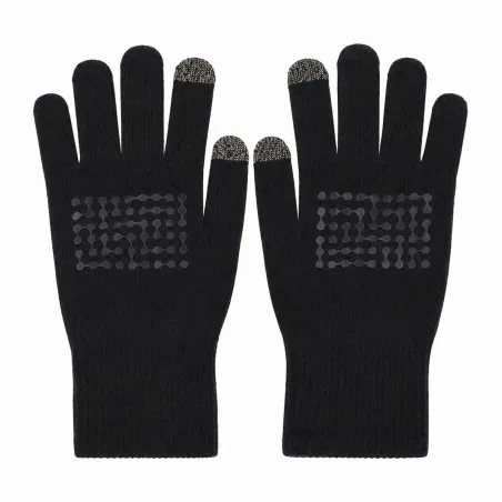 Gants étanches anti transpiration nylon fibres bambou noir 7 à 9