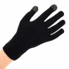 Gants étanches anti transpiration nylon fibres bambou noir 7 à 9