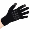 Gants étanches anti transpiration nylon fibres bambou noir 7 à 9