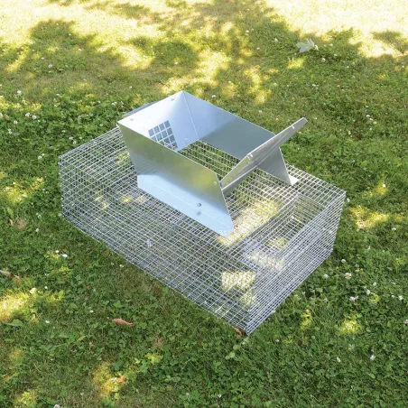 Piège à rats et ragondins multiprises métal 