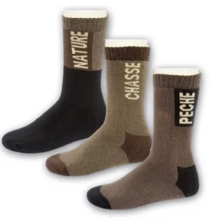 Lot de 3 chaussettes de chasse