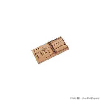 Tapette à souris en bois 4,8 X 9,7 cm réutilisable