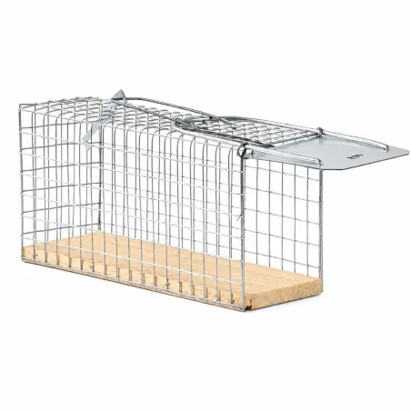 Cage piège à souris 1 entrée dimensions 12 X 5 X 5 cm