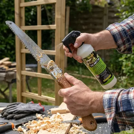 Nettoyant outils coupe / Nettoie & élimine les résidus de sèves
