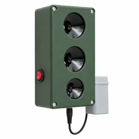Répulsif Électronique Anti-Rongeurs et Renards CH300G - 3000m²