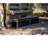 Piège boite à fauve bois 2 entrées ouverture 135x19x24