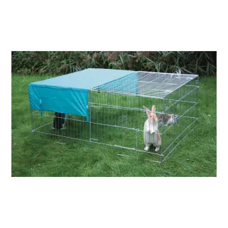 Grande cage à pâturer + protection solaire
