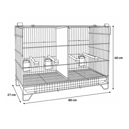 Cage d'élevage canaris