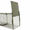 Boîte à fauves pliable 2 entrées maille carrée 160x55x50cm