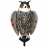 Appelant grand duc à ailes battantes