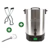 Kit stérilisateur + pince + ouvre bocal pour conserves maison