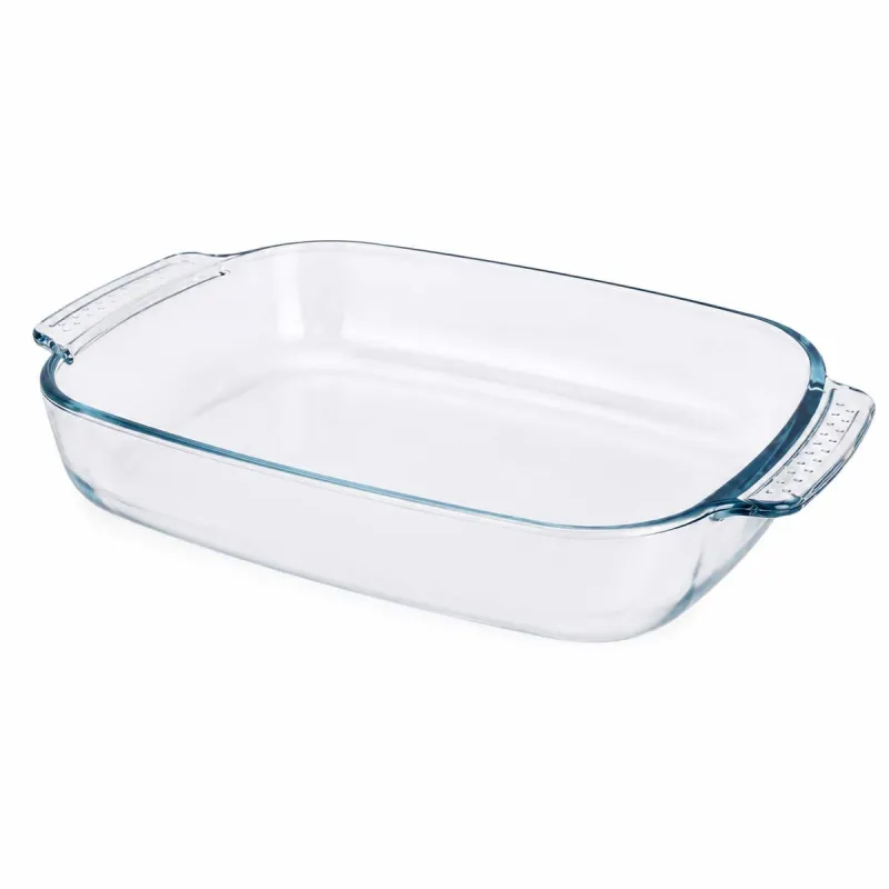 Lot de 3 plats à four en verre trempé - 2L, 2.7L et 3.8L