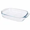 Lot de 3 plats à four en verre trempé - 2L, 2.7L et 3.8L