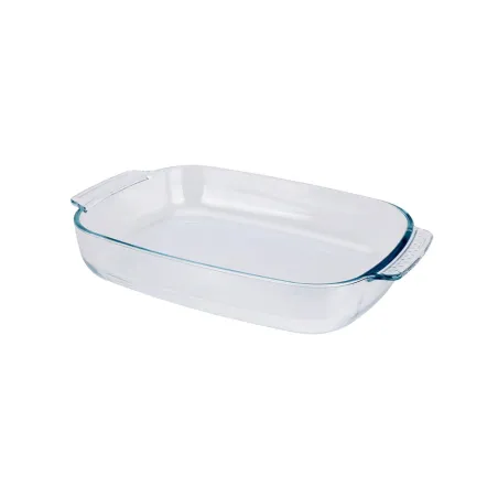 Lot de 3 plats à four en verre trempé - 2L, 2.7L et 3.8L