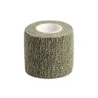 Bande auto-agrippante kaki 5 cm x 4,5 m | Réutilisable et résistante