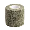 Bande auto-agrippante kaki 5 cm x 4,5 m | Réutilisable et résistante