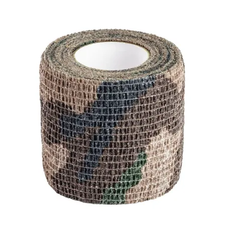 Bande auto-agrippante camouflage 5 cm x 4,5 m | Réutilisable