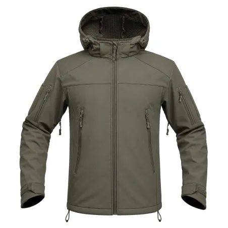 Veste Softshell kaki Fighter V2 | Imperméable, respirante et robuste
