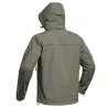 Veste Softshell kaki Fighter V2 | Imperméable, respirante et robuste