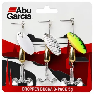 Pack 3 cuillères tournantes Abu Garcia 0,5-2,5m carnassiers