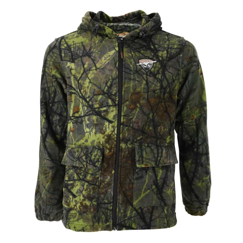 Veste polaire Sportchief brossé zip capuche 2 poches