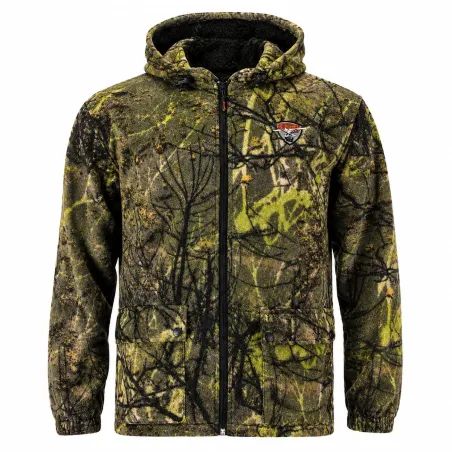 Veste polaire Sportchief brossé zip capuche 2 poches