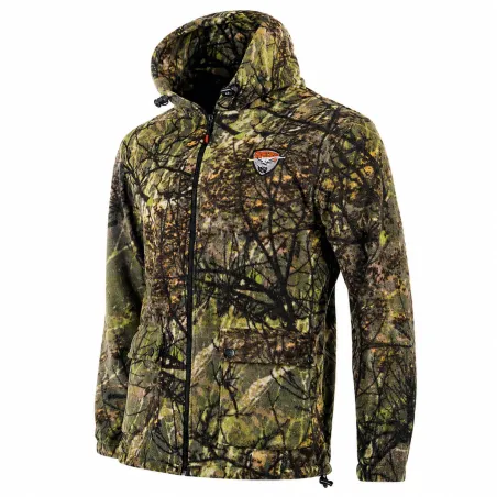 Veste polaire Sportchief brossé zip capuche 2 poches