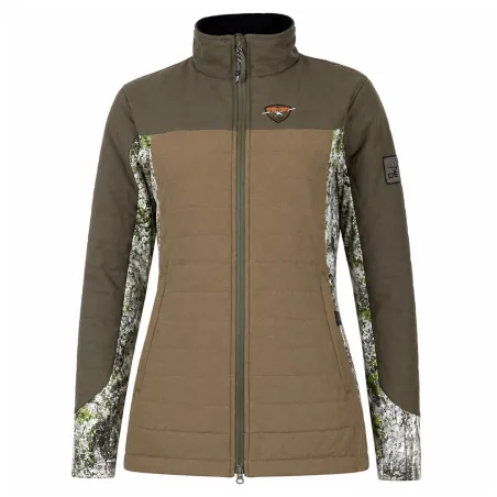 Veste Kate Femme Chasse Polyester Primaloft Gold Camo Ripper